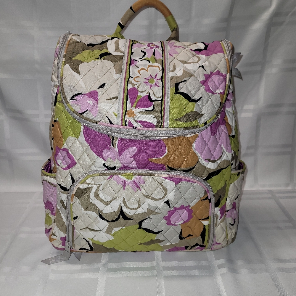 Vera Bradley Vibrant Floral Print Backpack
